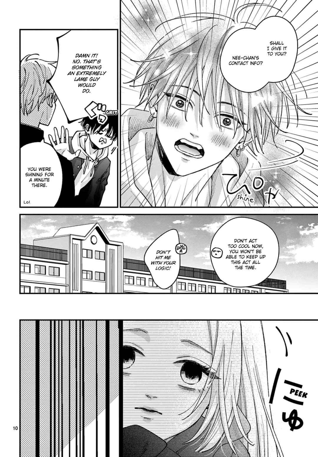 Page 10 Chapter 3 Suki tte ienakute shinu!