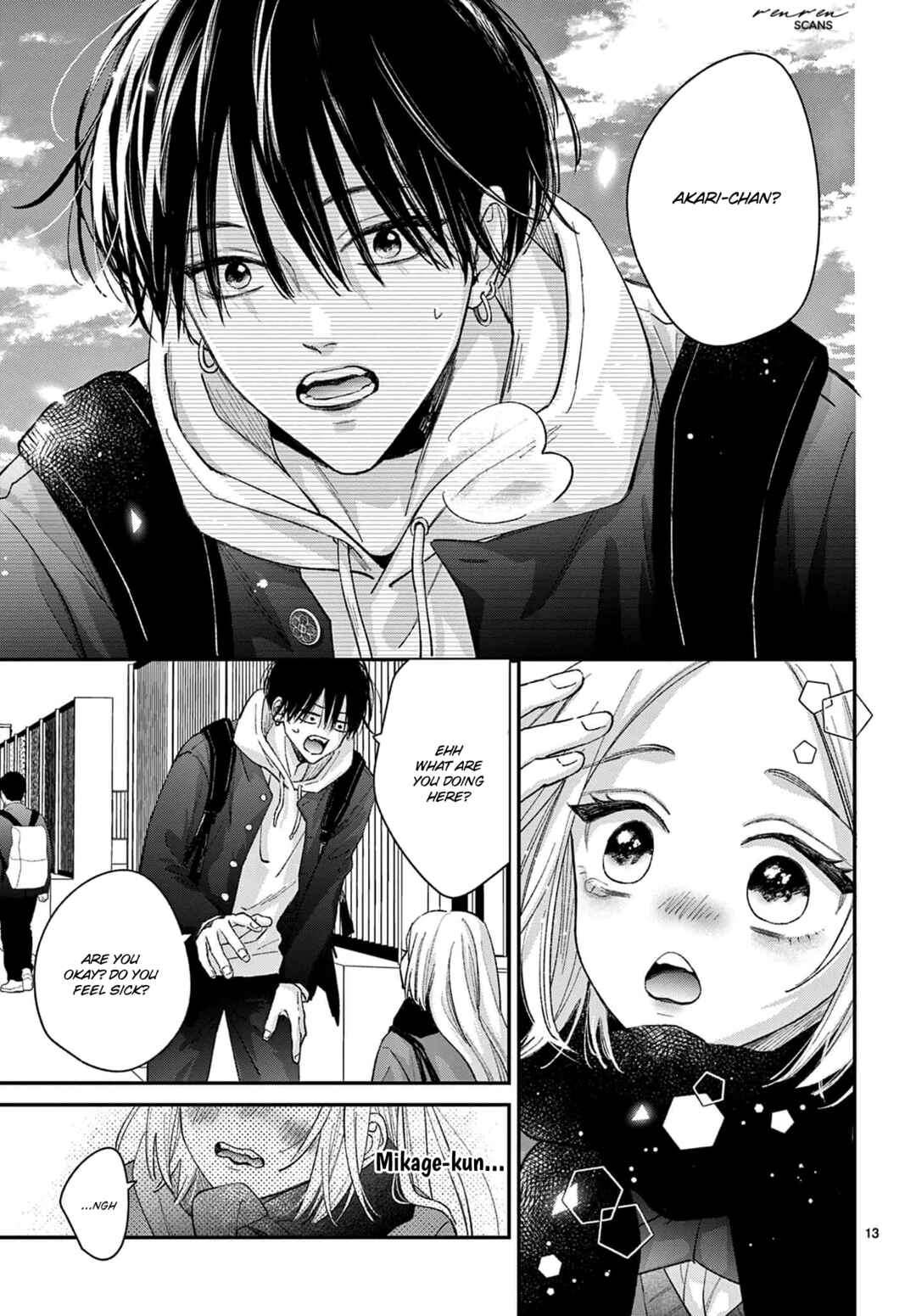 Page 13 Chapter 3 Suki tte ienakute shinu!