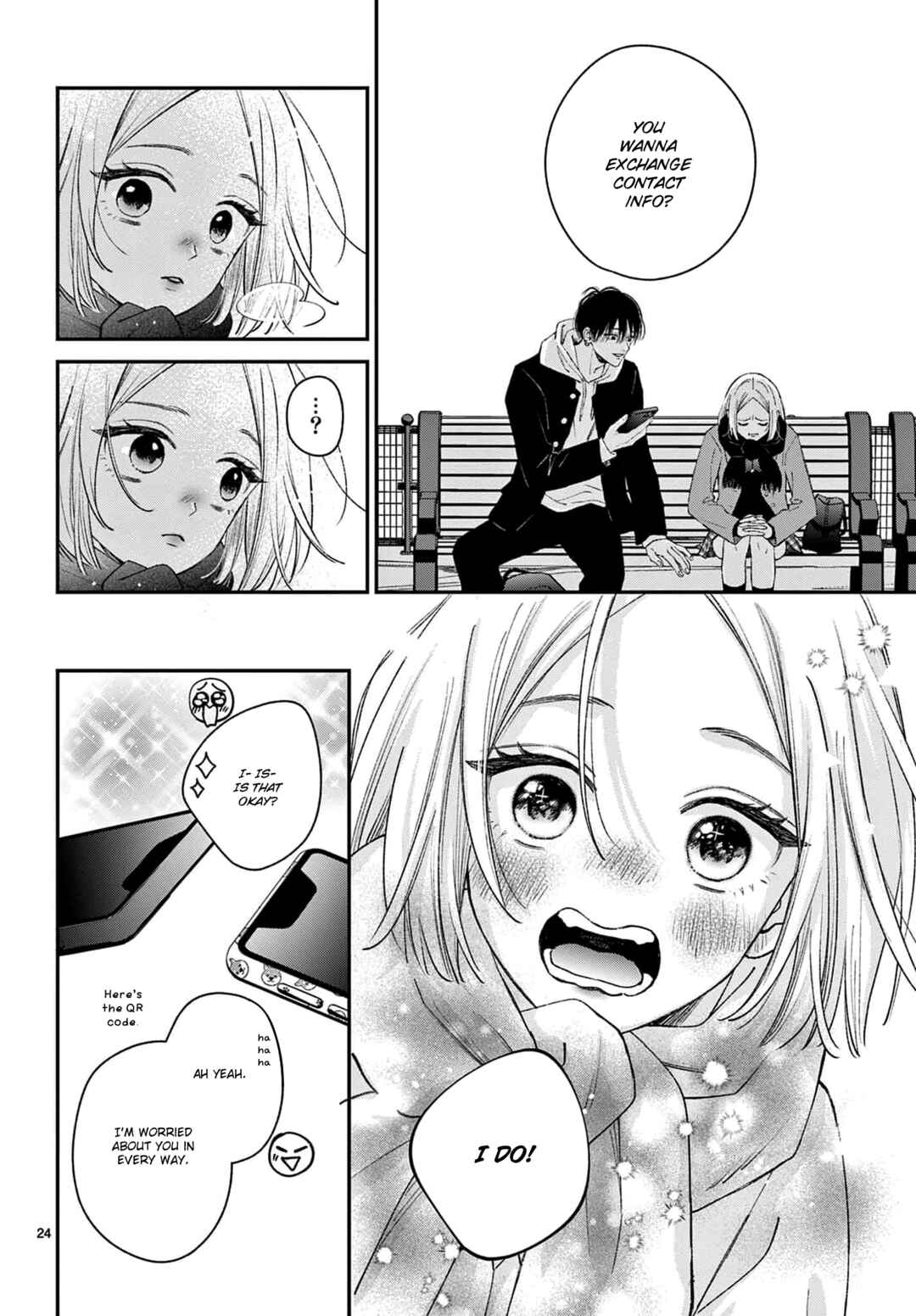 Page 24 Chapter 3 Suki tte ienakute shinu!