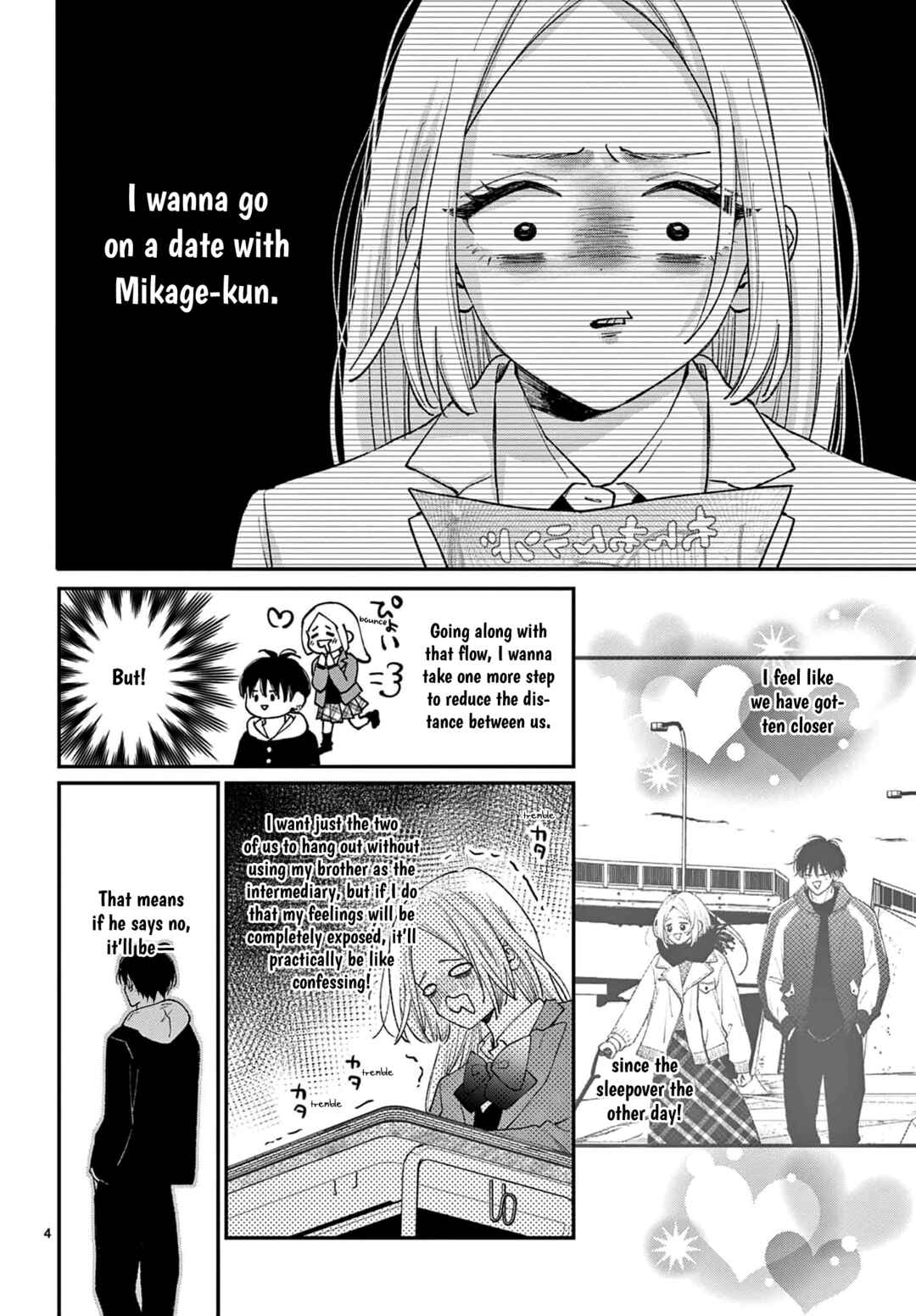 Page 4 Chapter 3 Suki tte ienakute shinu!