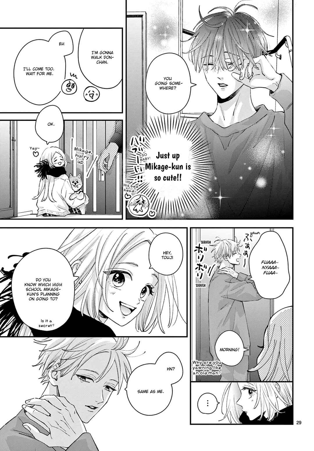 Page 29 Chapter 2 Suki tte ienakute shinu!