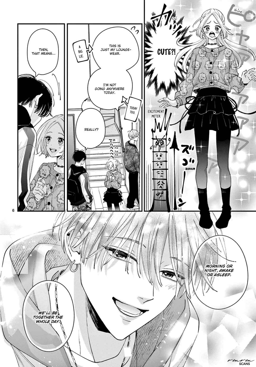 Page 6 Chapter 2 Suki tte ienakute shinu!