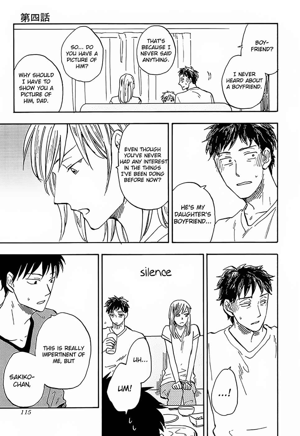 Page 14 Chapter 4 Otoko Yamome mo Hana ha Saku