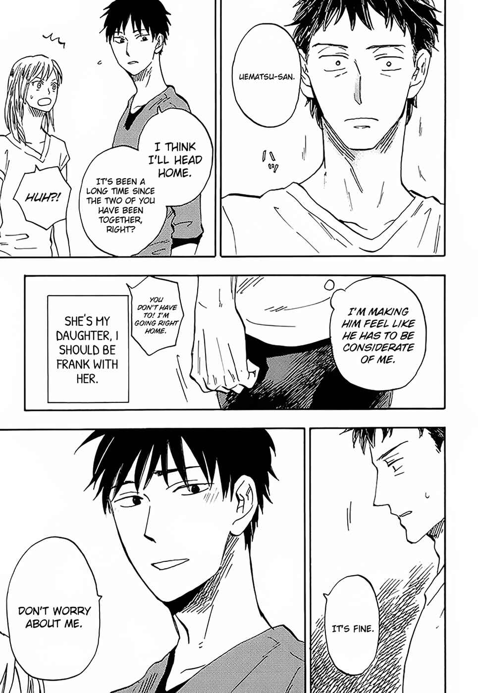 Page 8 Chapter 4 Otoko Yamome mo Hana ha Saku