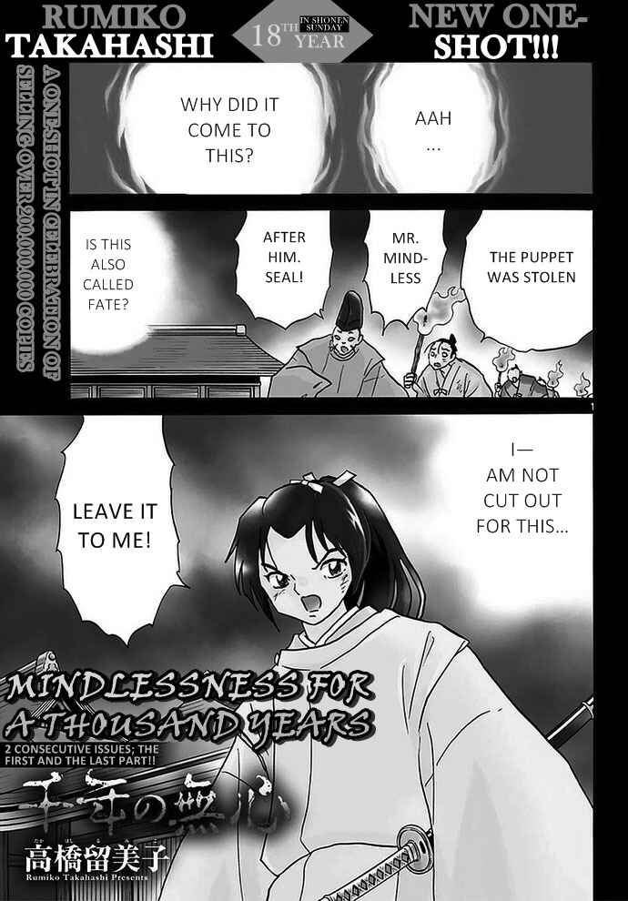 Page 1 Chapter 1 A Thousand Years of Innocence