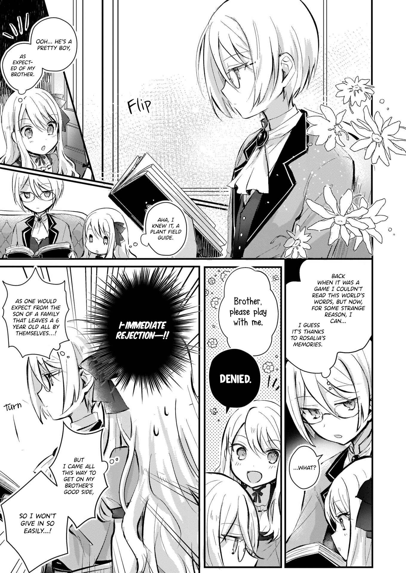 Page 12 Chapter 1.1 Akuyaku Reijou ni Nanka Narimasen. Watashi wa Futsu no Koushaku Reijou desu!