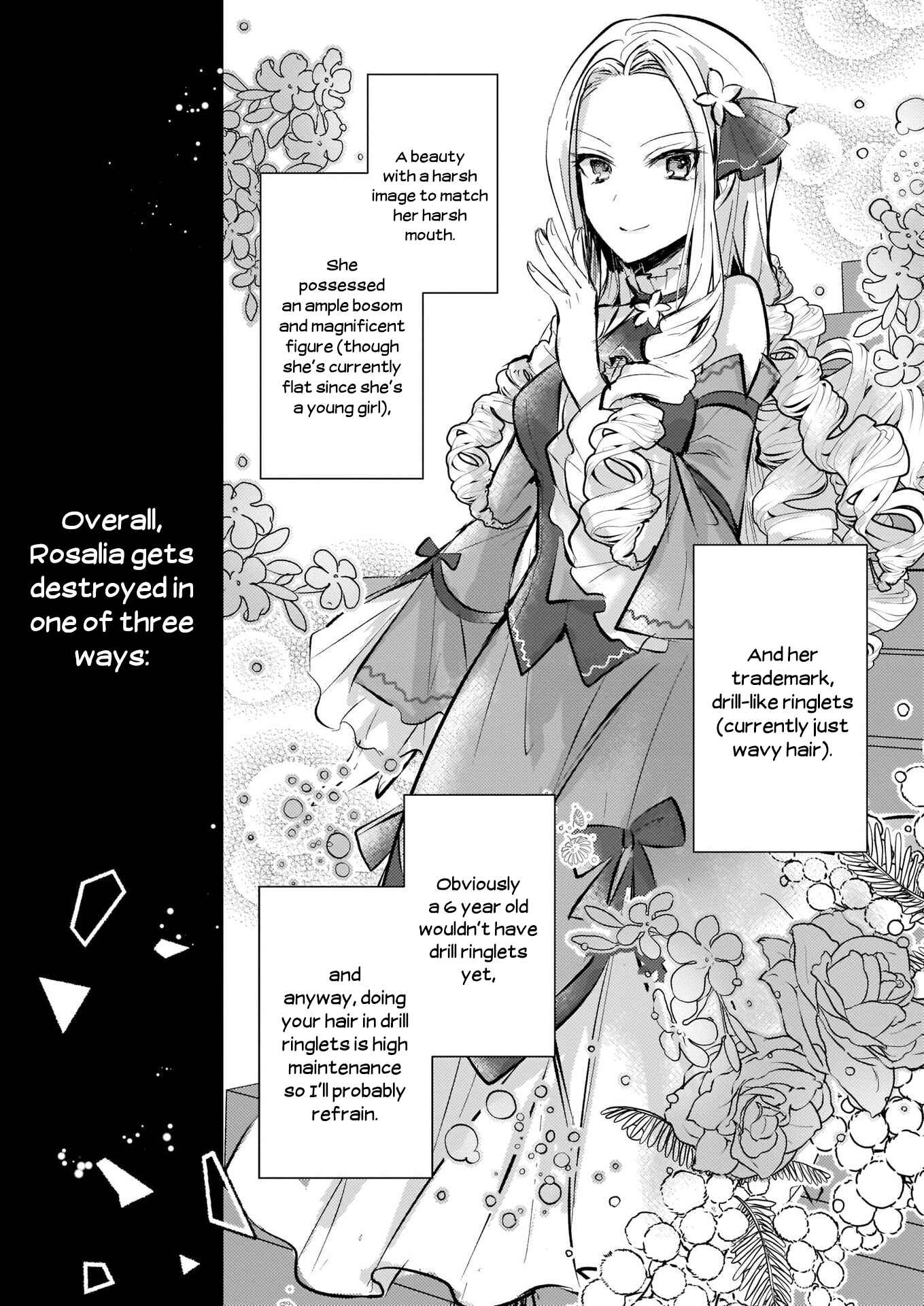Page 7 Chapter 1.1 Akuyaku Reijou ni Nanka Narimasen. Watashi wa Futsu no Koushaku Reijou desu!