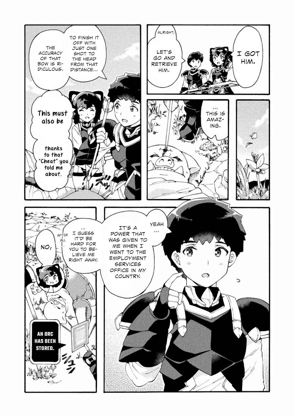Page 10 Chapter 17 NEET dakedo Hello Work ni Ittara Isekai ni Tsuretekareta
