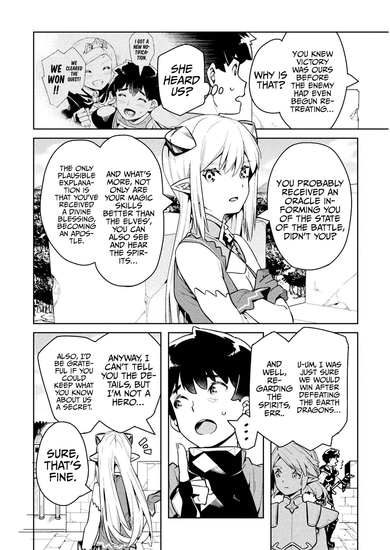 Page 10 Chapter 44 NEET dakedo Hello Work ni Ittara Isekai ni Tsuretekareta