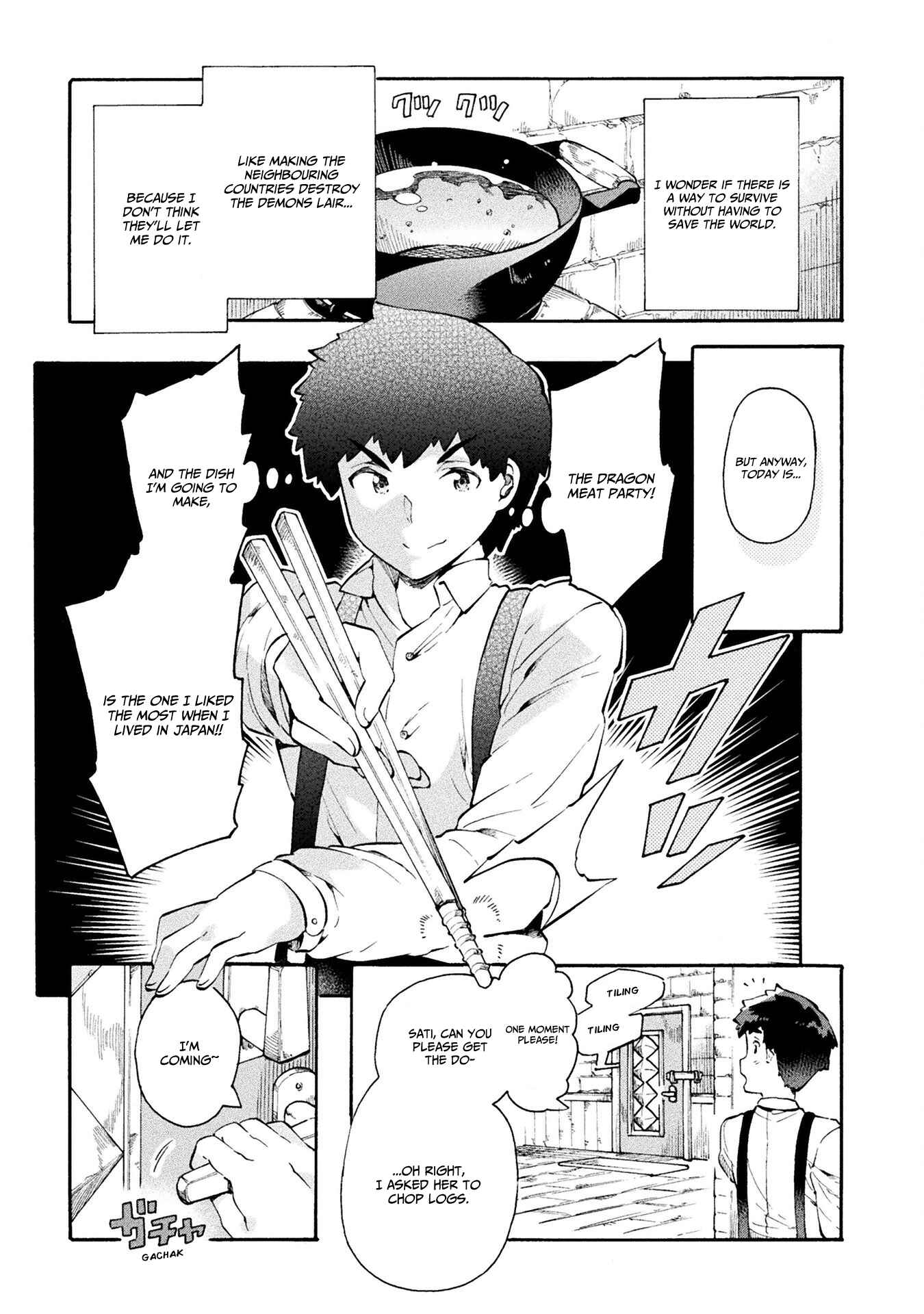 Page 3 Chapter 12 NEET dakedo Hello Work ni Ittara Isekai ni Tsuretekareta