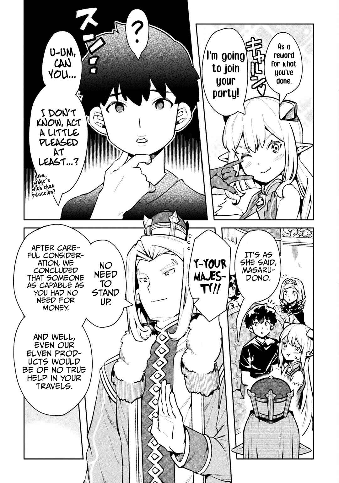 Page 4 Chapter 47 NEET dakedo Hello Work ni Ittara Isekai ni Tsuretekareta