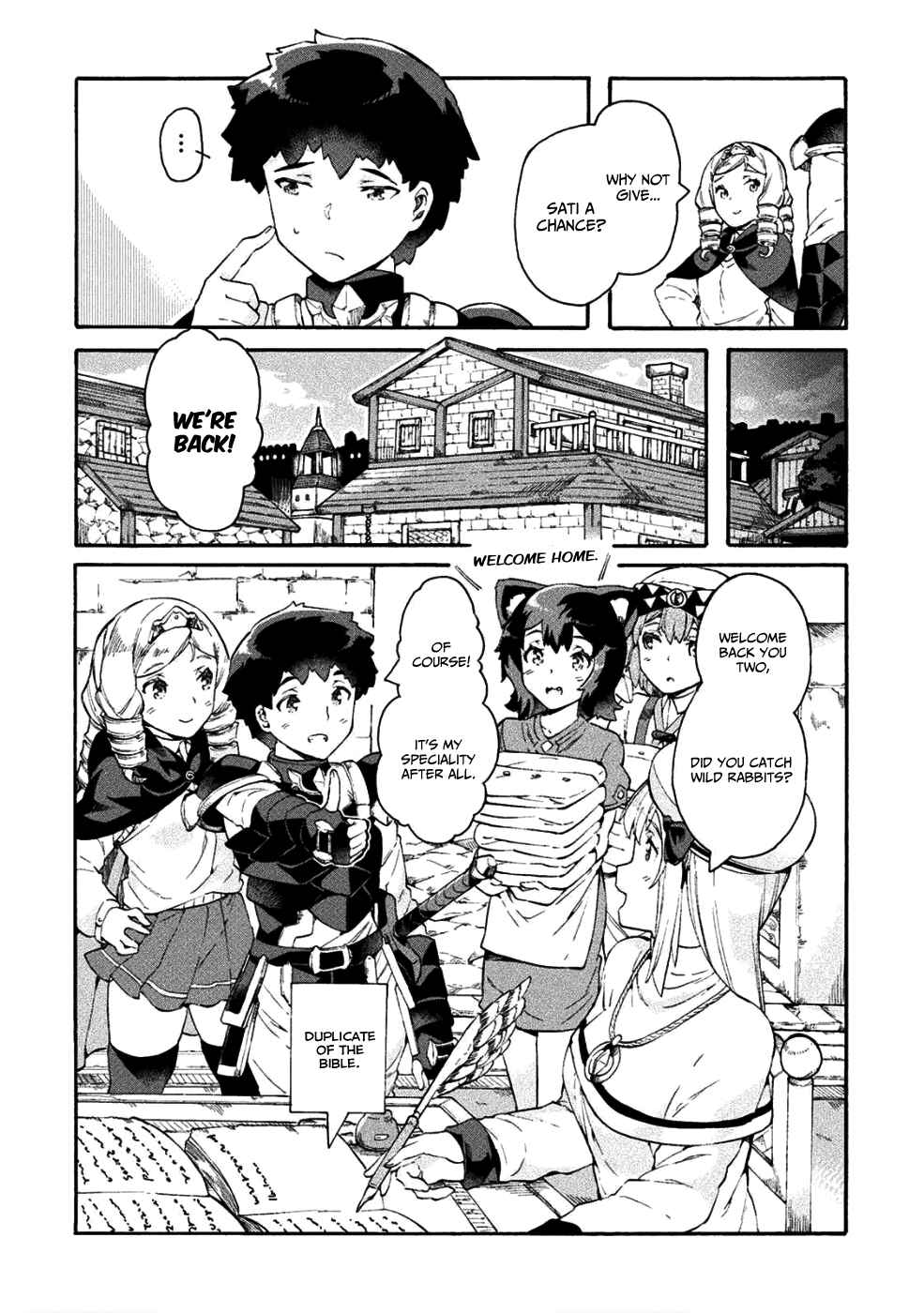 Page 3 Chapter 13 NEET dakedo Hello Work ni Ittara Isekai ni Tsuretekareta