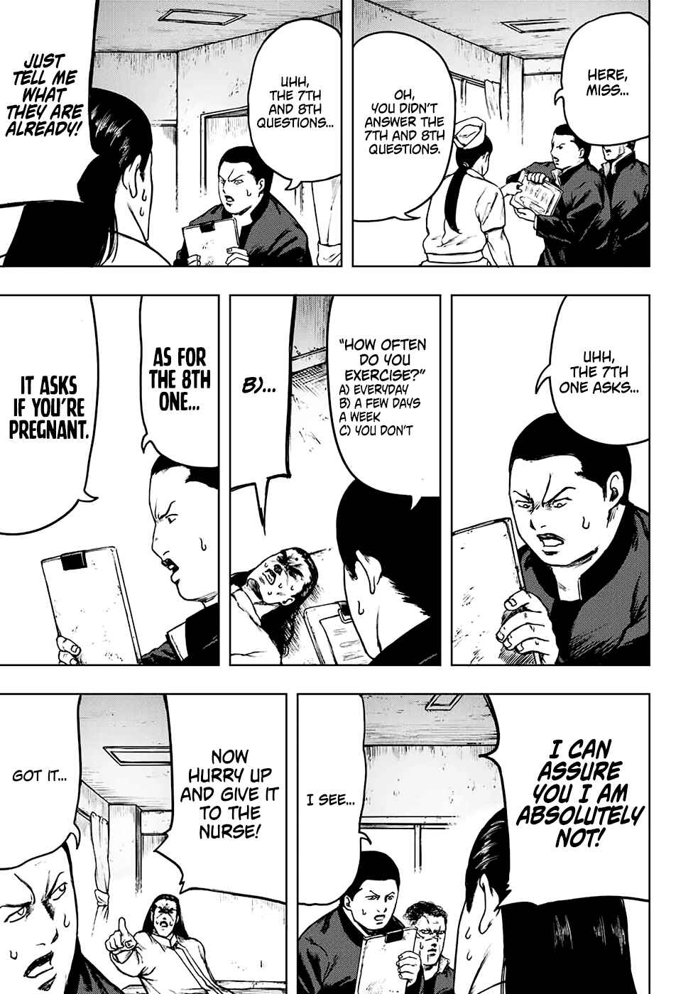 Page 5 Chapter 4 Cromartie High School: Staff Room