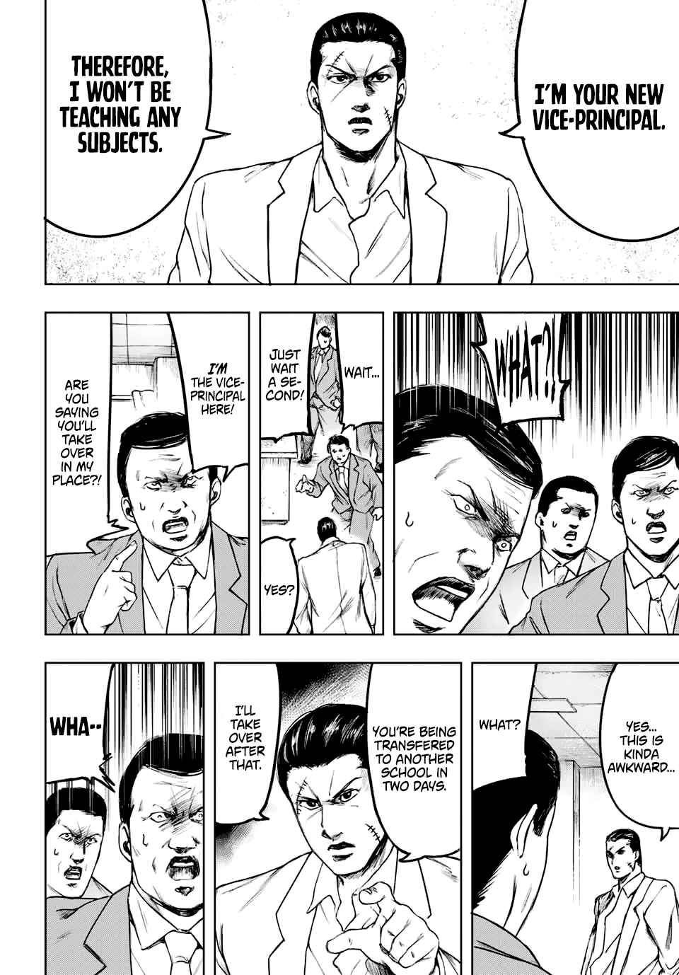 Page 10 Chapter 1 Cromartie High School: Staff Room