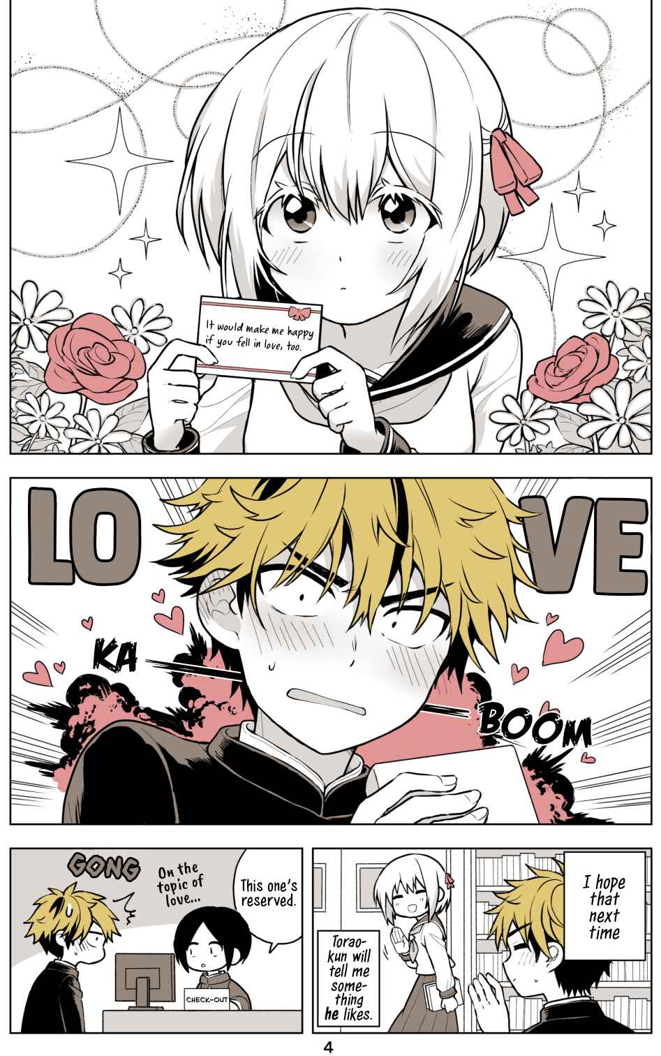 Page 4 Chapter 10 Torao-kuns Crush