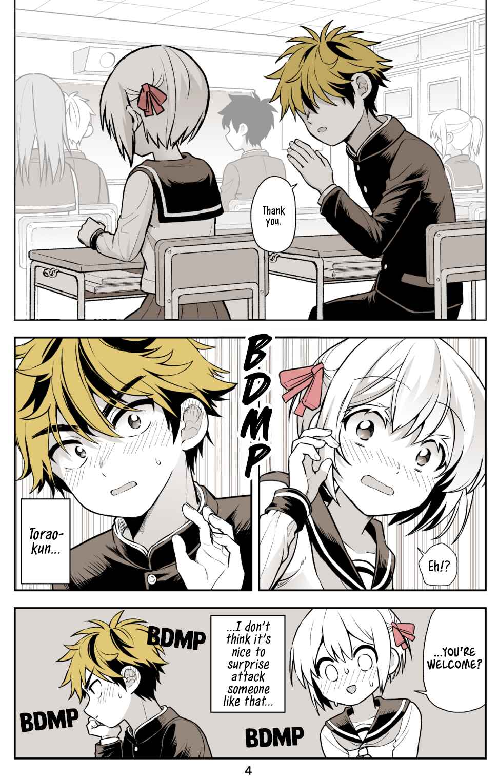 Page 4 Chapter 7 Torao-kuns Crush