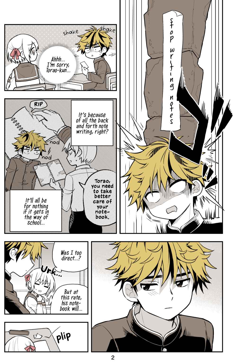 Page 2 Chapter 6 Torao-kuns Crush