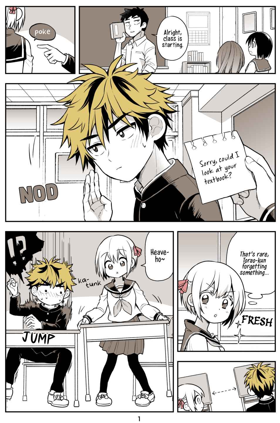 Page 1 Chapter 8 Torao-kuns Crush