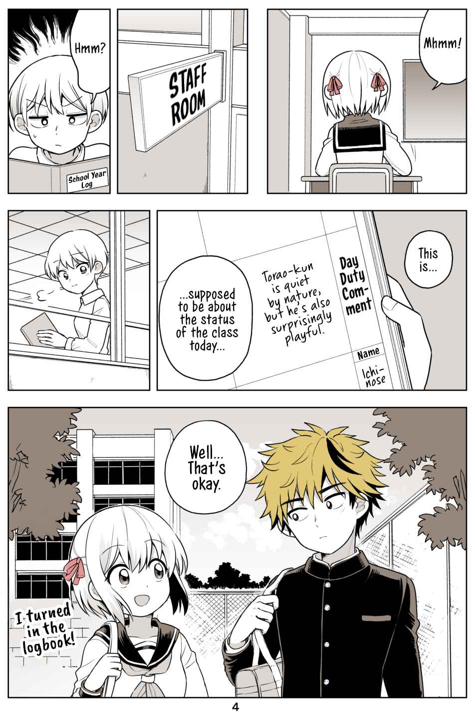 Page 4 Chapter 15 Torao-kuns Crush