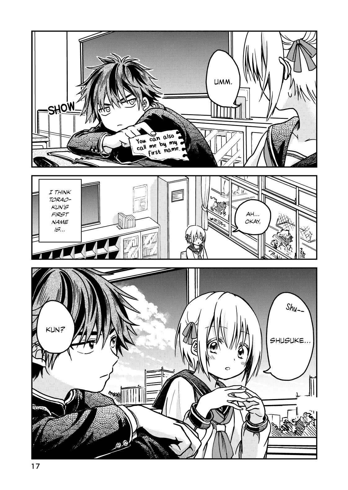 Page 17 Chapter 1 Torao-kuns Crush