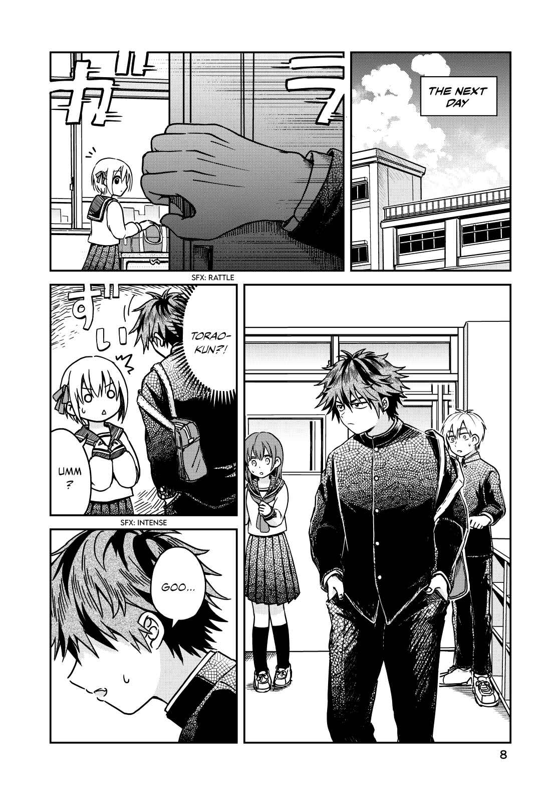 Page 8 Chapter 1 Torao-kuns Crush