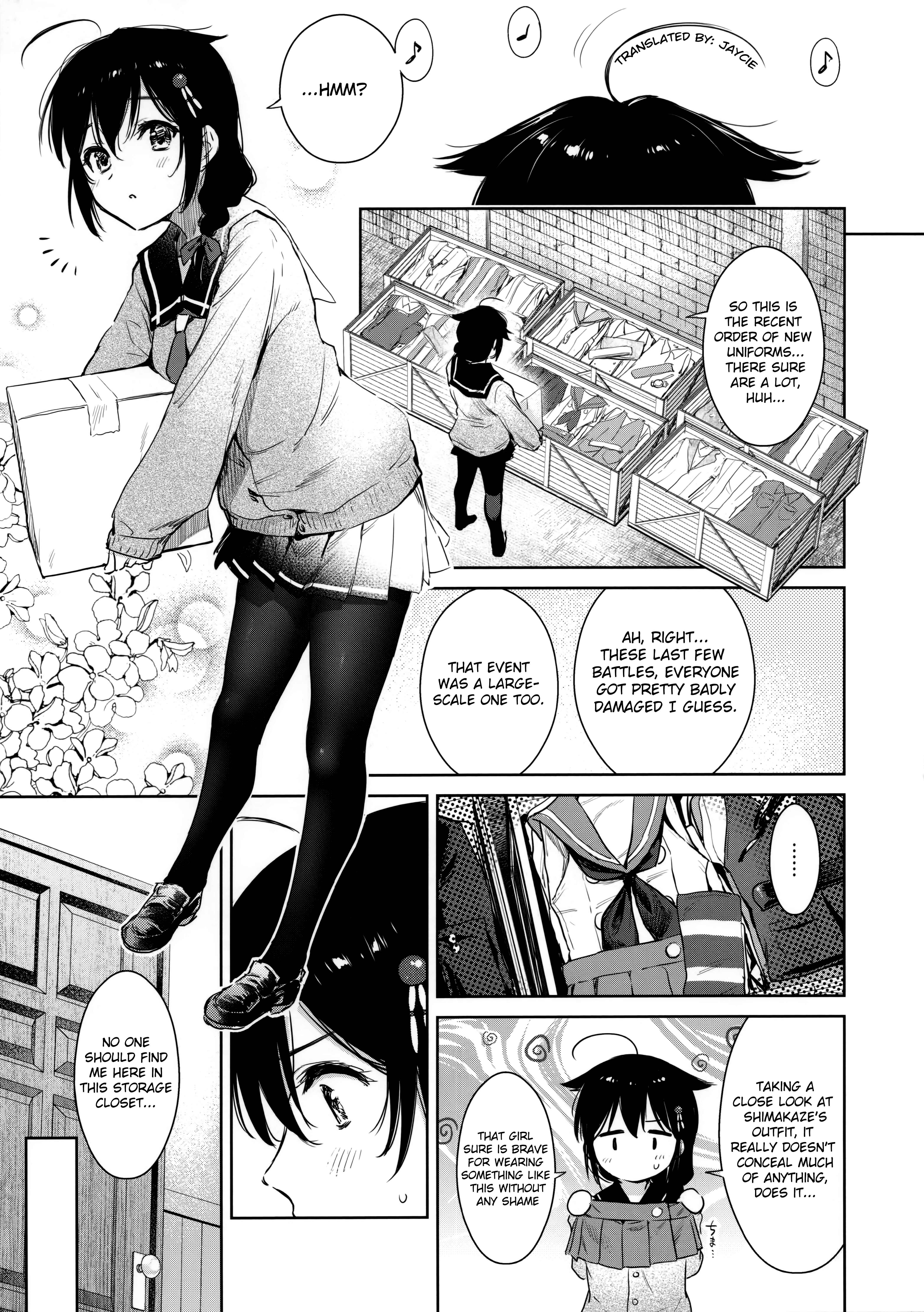 Page 2 Chapter 1 Kantai Collection -KanColle- Shigure Change Dress (Doujinshi)