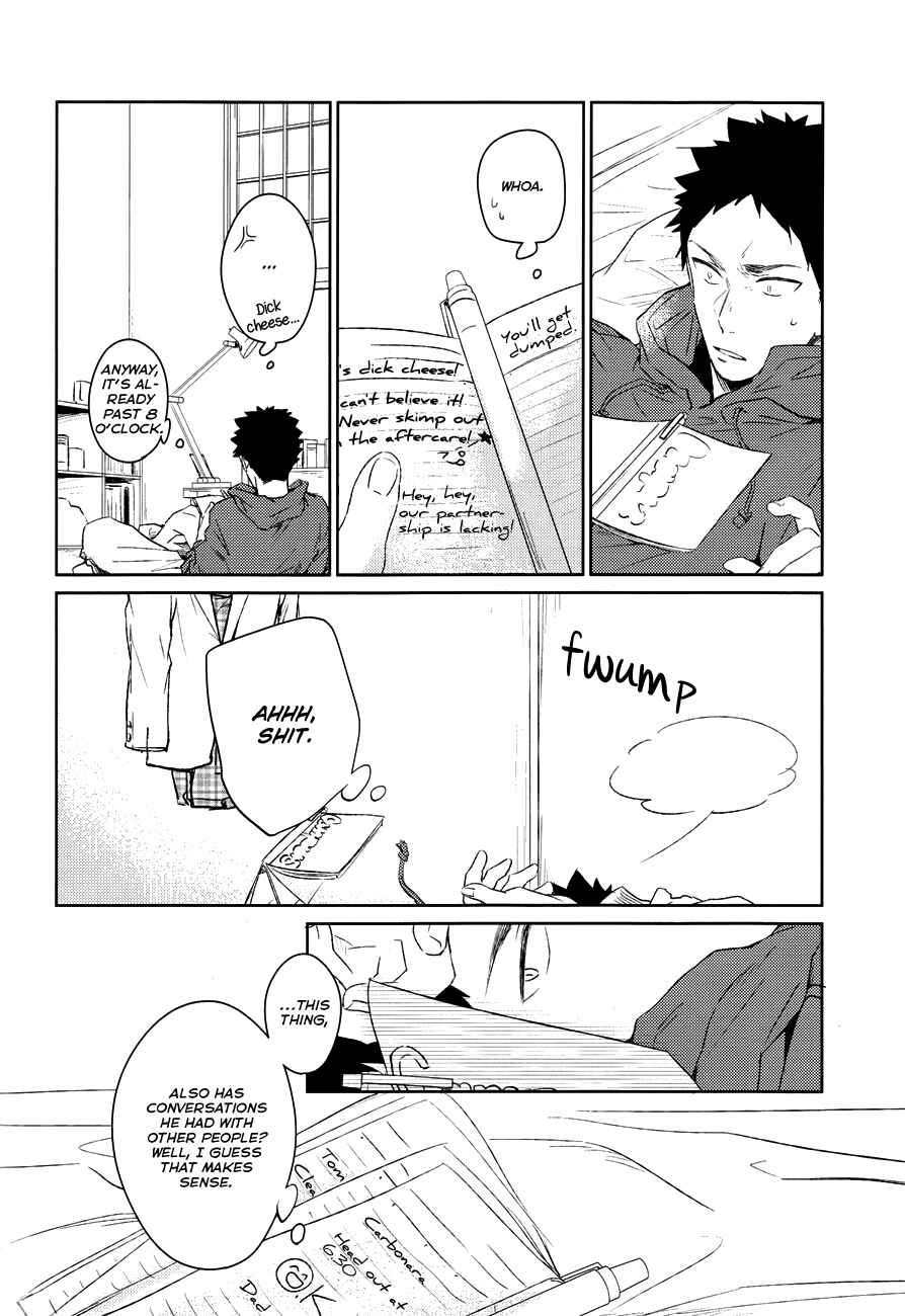 Page 22 Chapter Unknown_2482 Haikyu!! - Shisseishou Oikawa Tooru no Hanashi (Doujinshi)