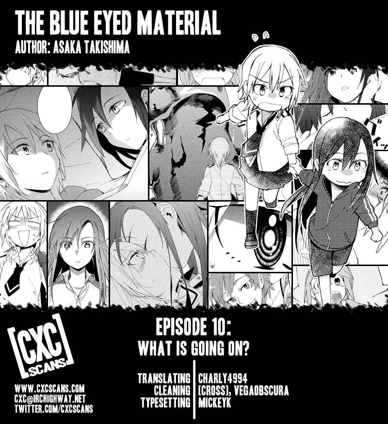 Page 1 Chapter 10 The Blue Eyed Material