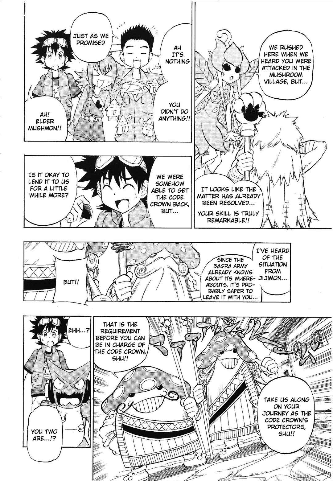 Page 10 Chapter 3 Digimon Xros Wars