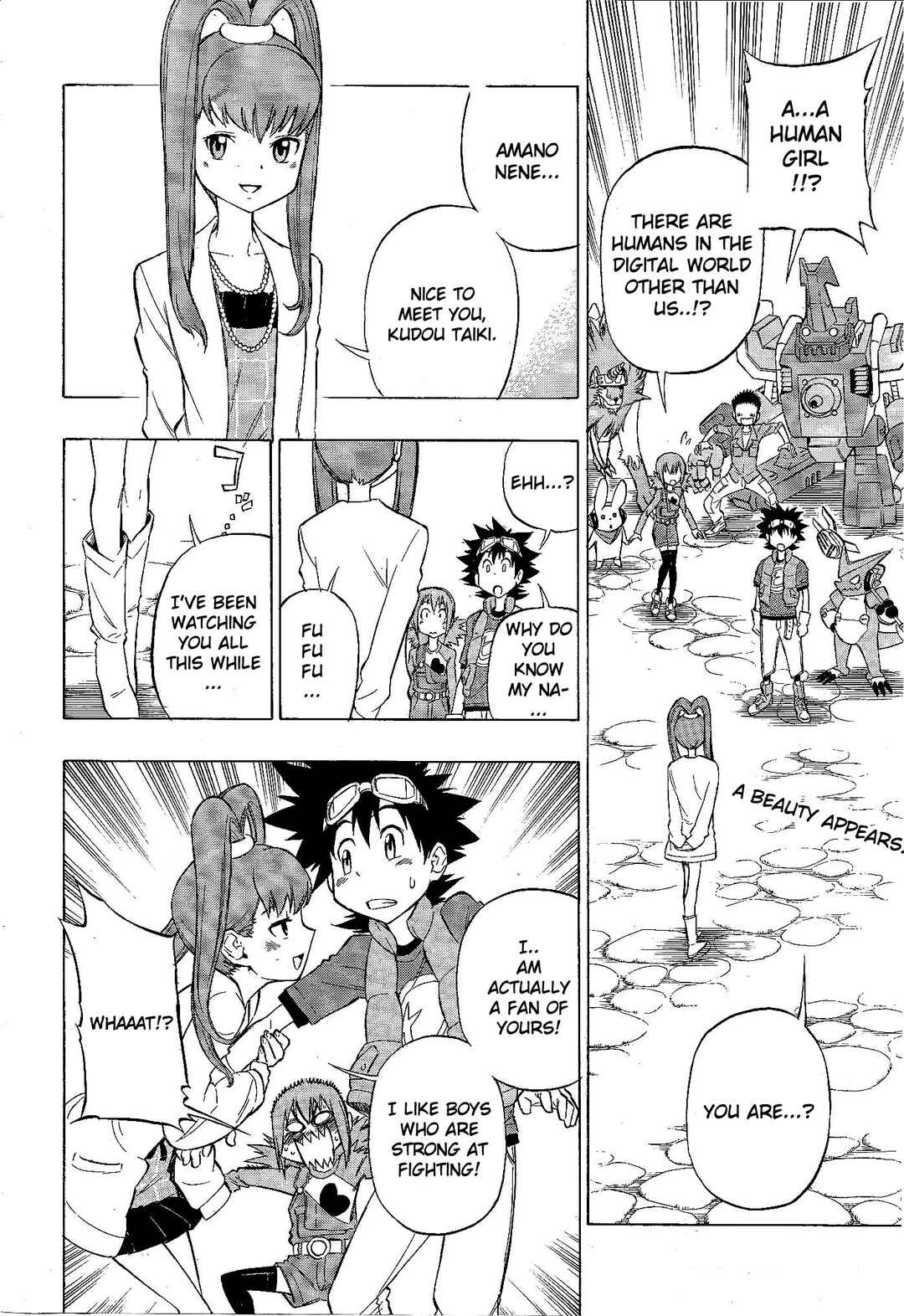 Page 4 Chapter 3 Digimon Xros Wars