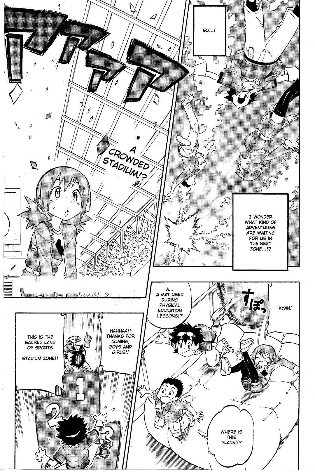 Page 4 Chapter 15.1 Digimon Xros Wars
