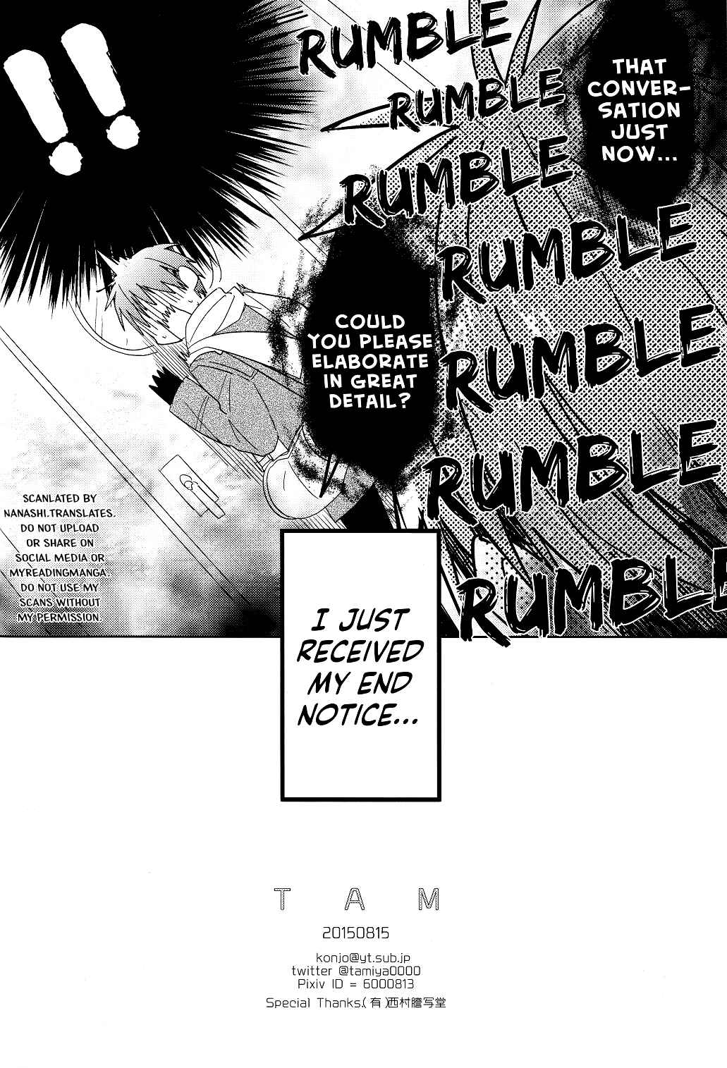 Page 22 Chapter Unknown_8d9e Kuroko no Basket - Yahari Seishun Suru Nara Nijigen ni Kagiru (Doujinshi)