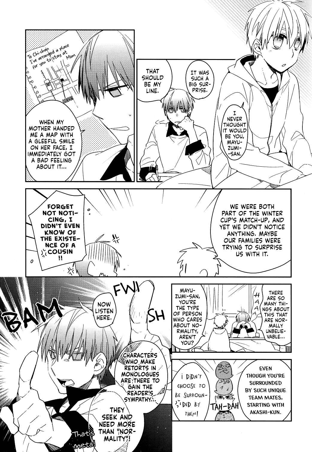 Page 5 Chapter Unknown_8d9e Kuroko no Basket - Yahari Seishun Suru Nara Nijigen ni Kagiru (Doujinshi)