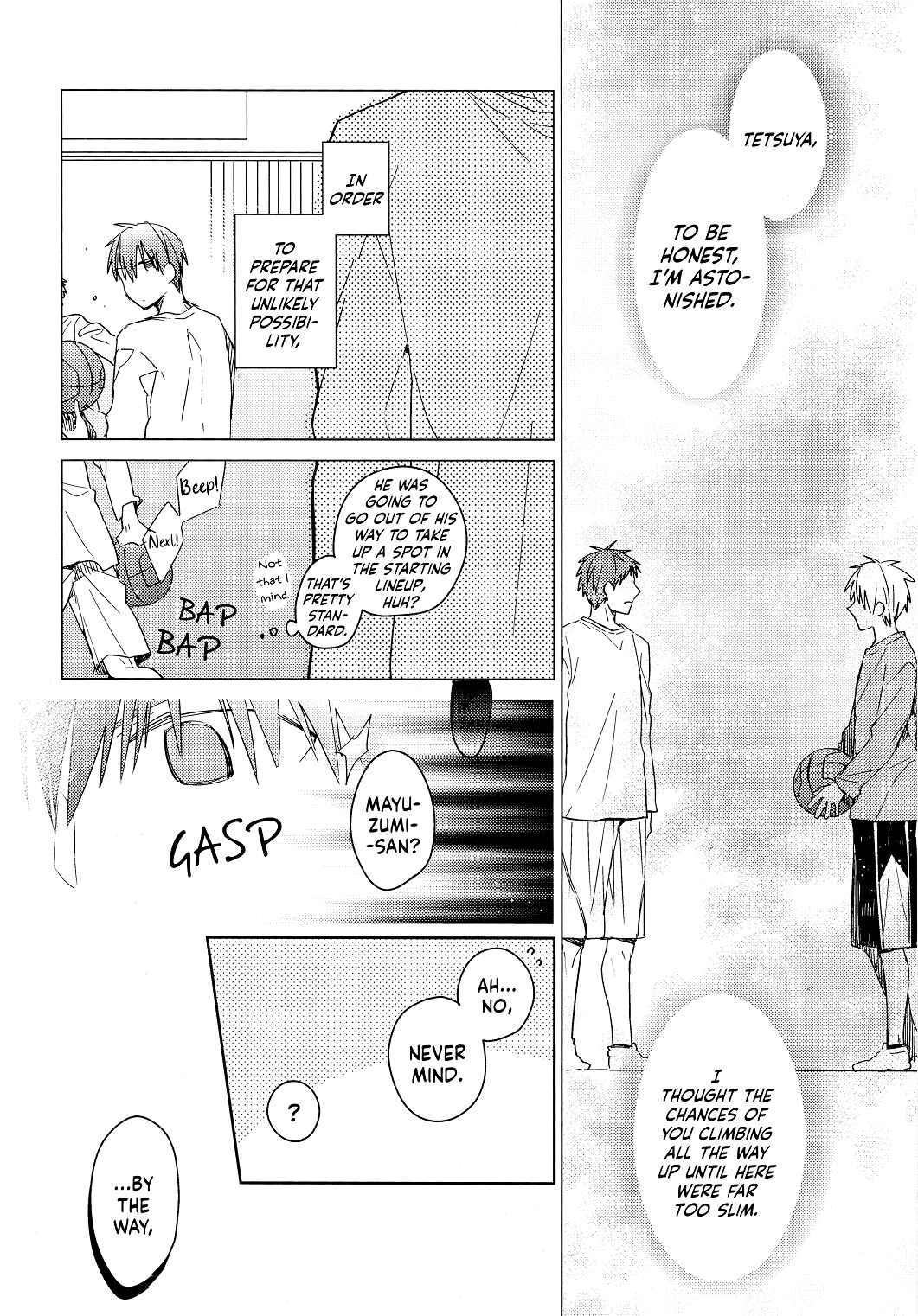 Page 8 Chapter Unknown_8d9e Kuroko no Basket - Yahari Seishun Suru Nara Nijigen ni Kagiru (Doujinshi)