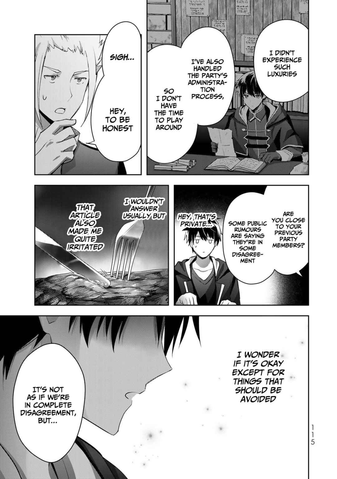 Page 14 Chapter 7 Yuusha Party wo Oidasareta Kiyoubinbou ~Party Jijou de Fuyojitsushi wo Yatteita Kenshi, Bannou e to Itaru~