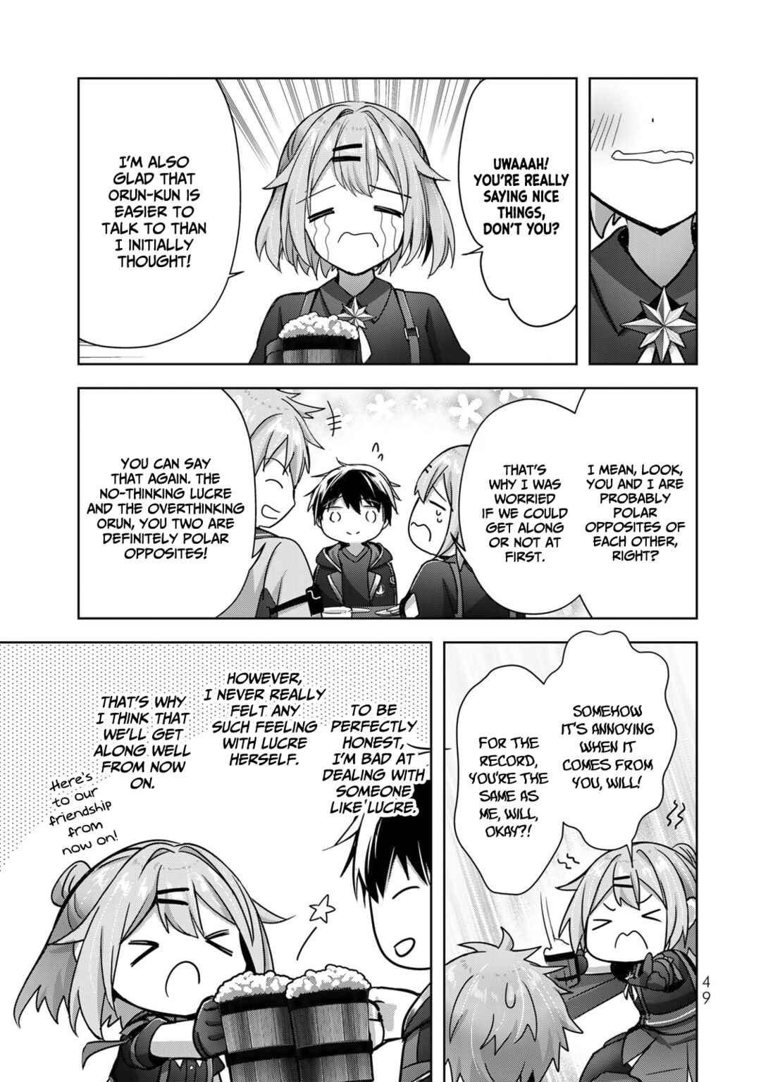 Page 48 Chapter 20 Yuusha Party wo Oidasareta Kiyoubinbou ~Party Jijou de Fuyojitsushi wo Yatteita Kenshi, Bannou e to Itaru~