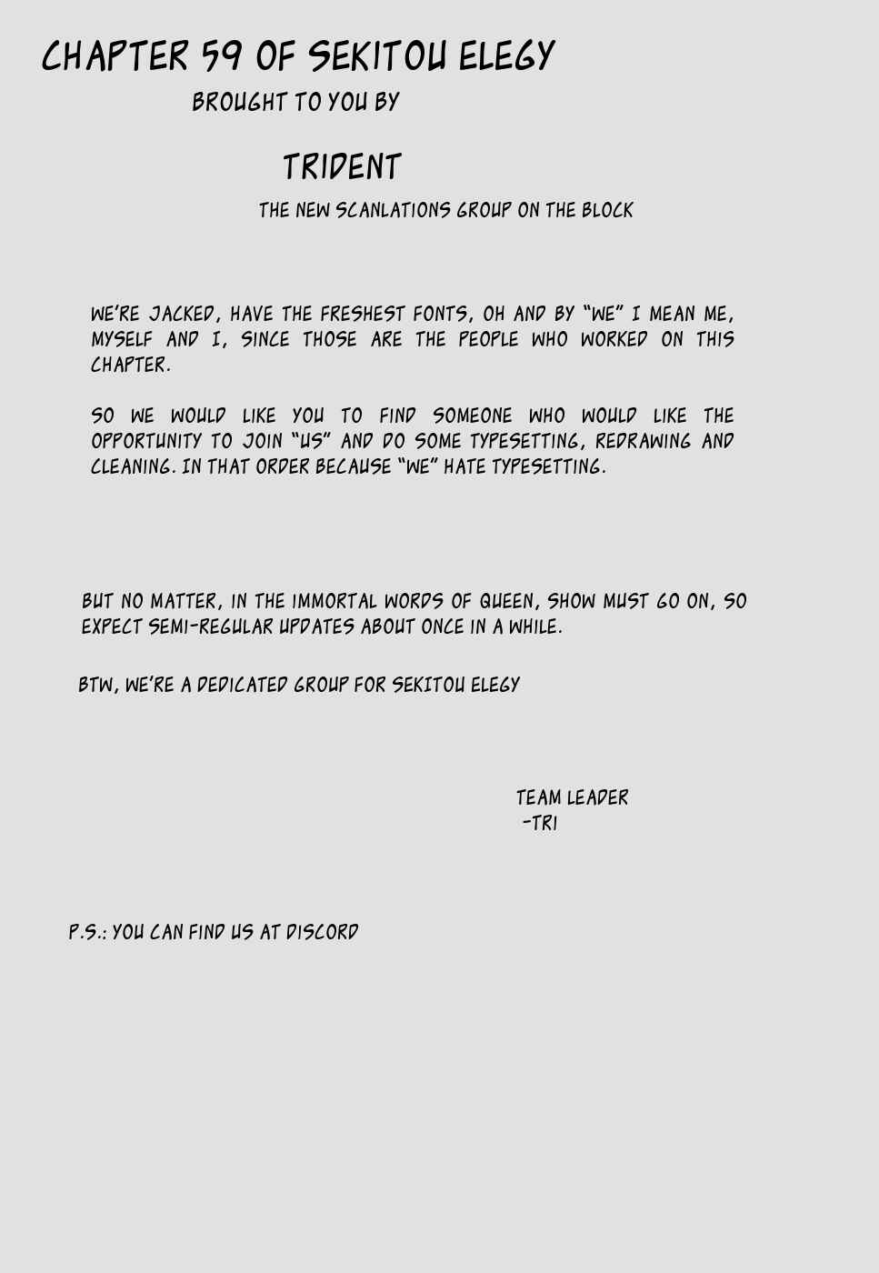 Page 19 Chapter 59 Sekitou Elegy