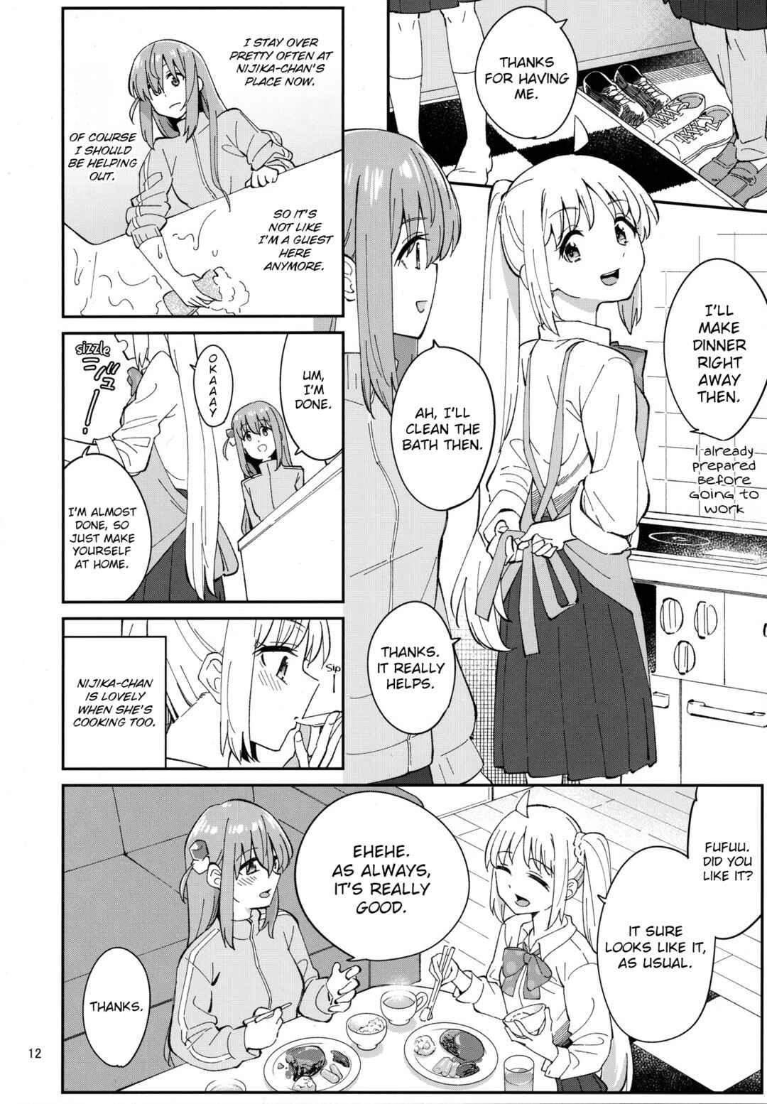 Page 11 Chapter Unknown_a5d8 Bocchi the Rock! - Sugary Days (Doujinshi)