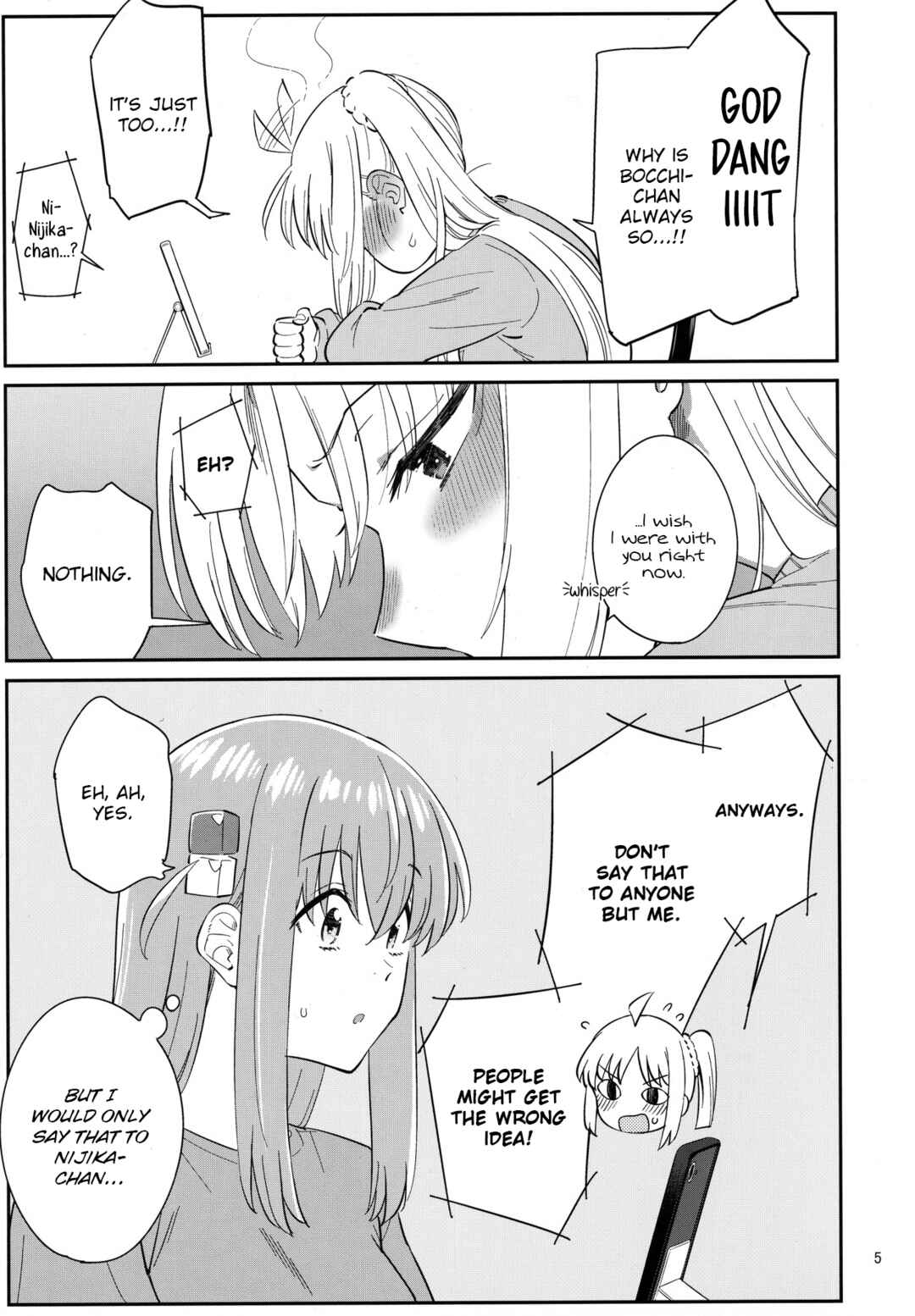 Page 4 Chapter Unknown_a5d8 Bocchi the Rock! - Sugary Days (Doujinshi)