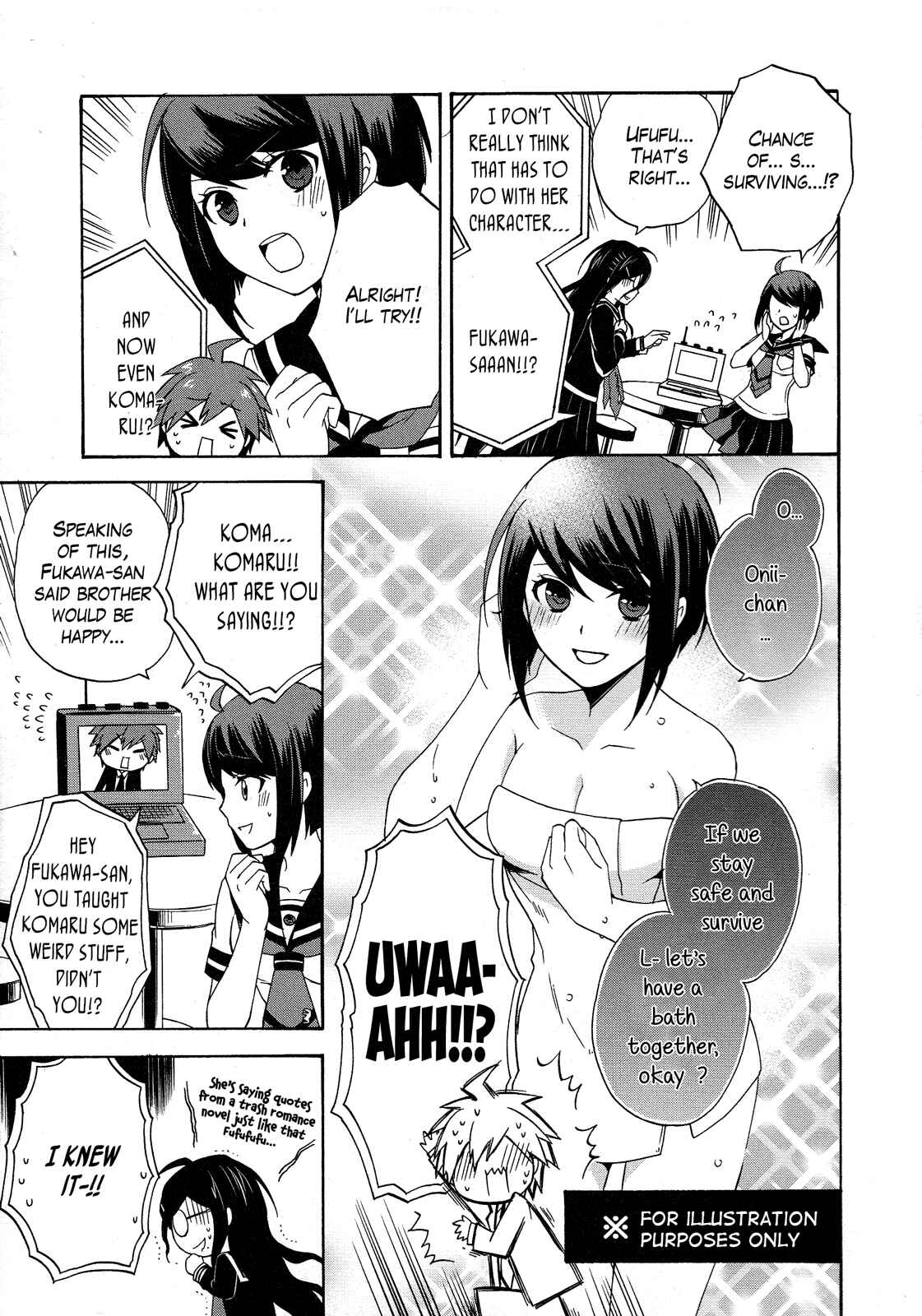 Page 12 Chapter 1 Ultra Despair Girls: Danganronpa Another Episode Comic Anthology