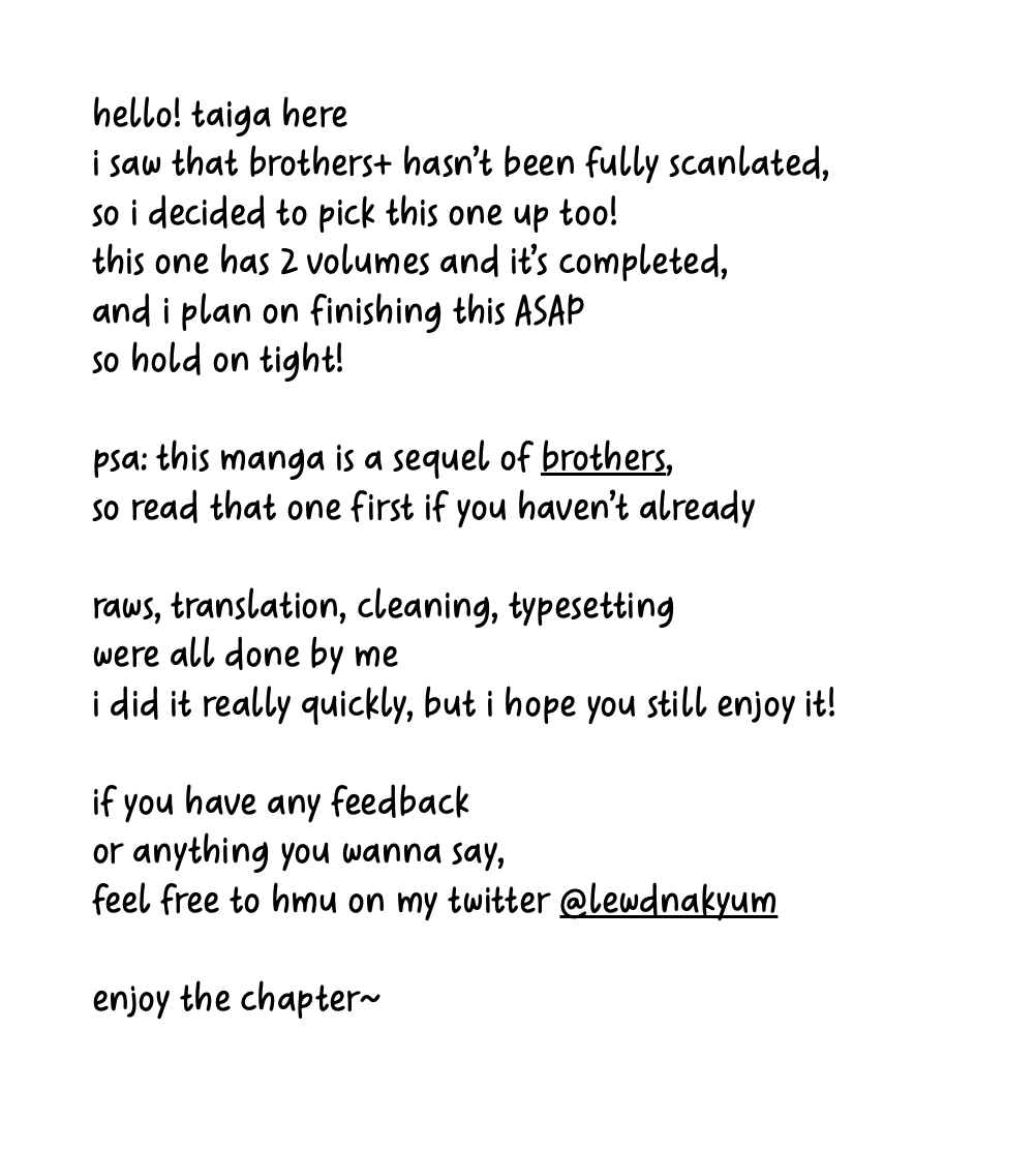 Page 1 Chapter 11 Brothers +