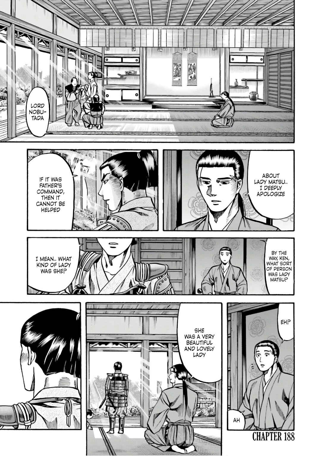 Page 1 Chapter 188 Nobunaga no Chef