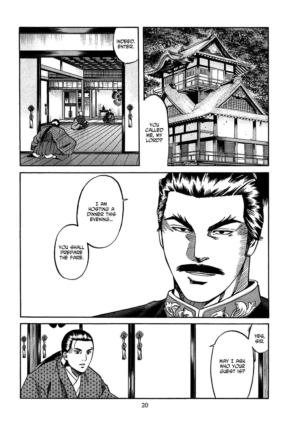Page 20 Chapter 53 Nobunaga no Chef