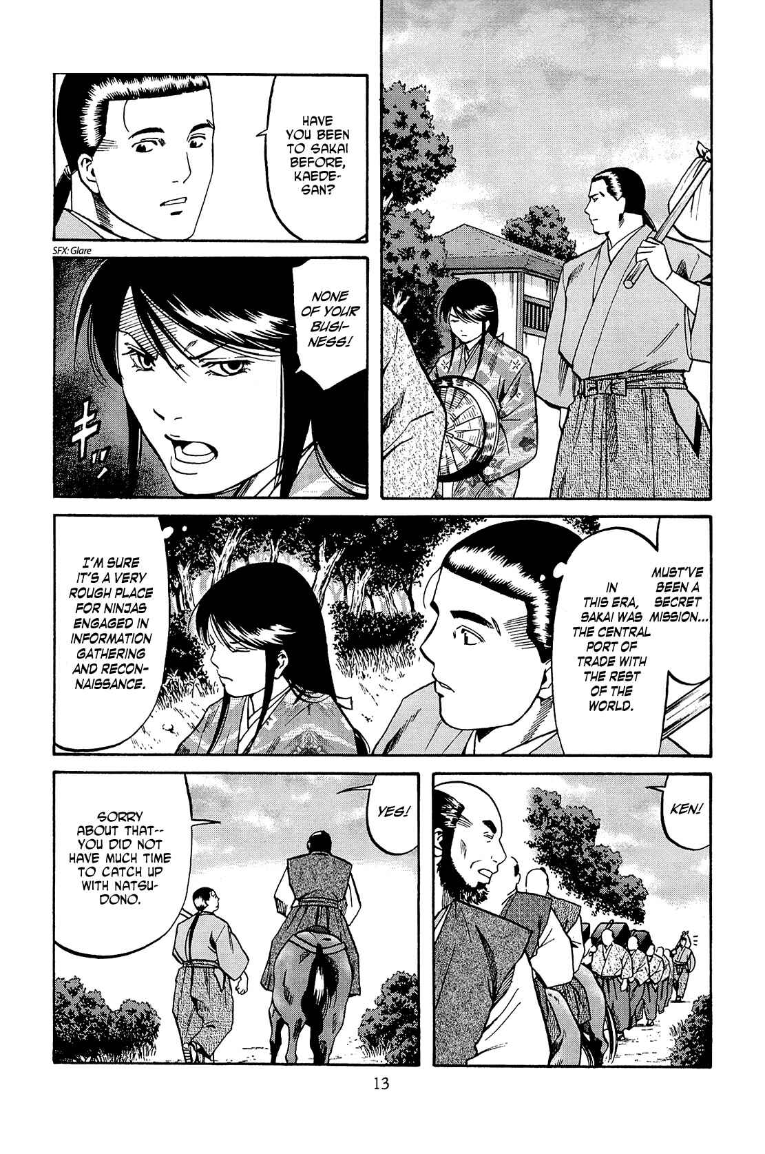 Page 14 Chapter 35 Nobunaga no Chef