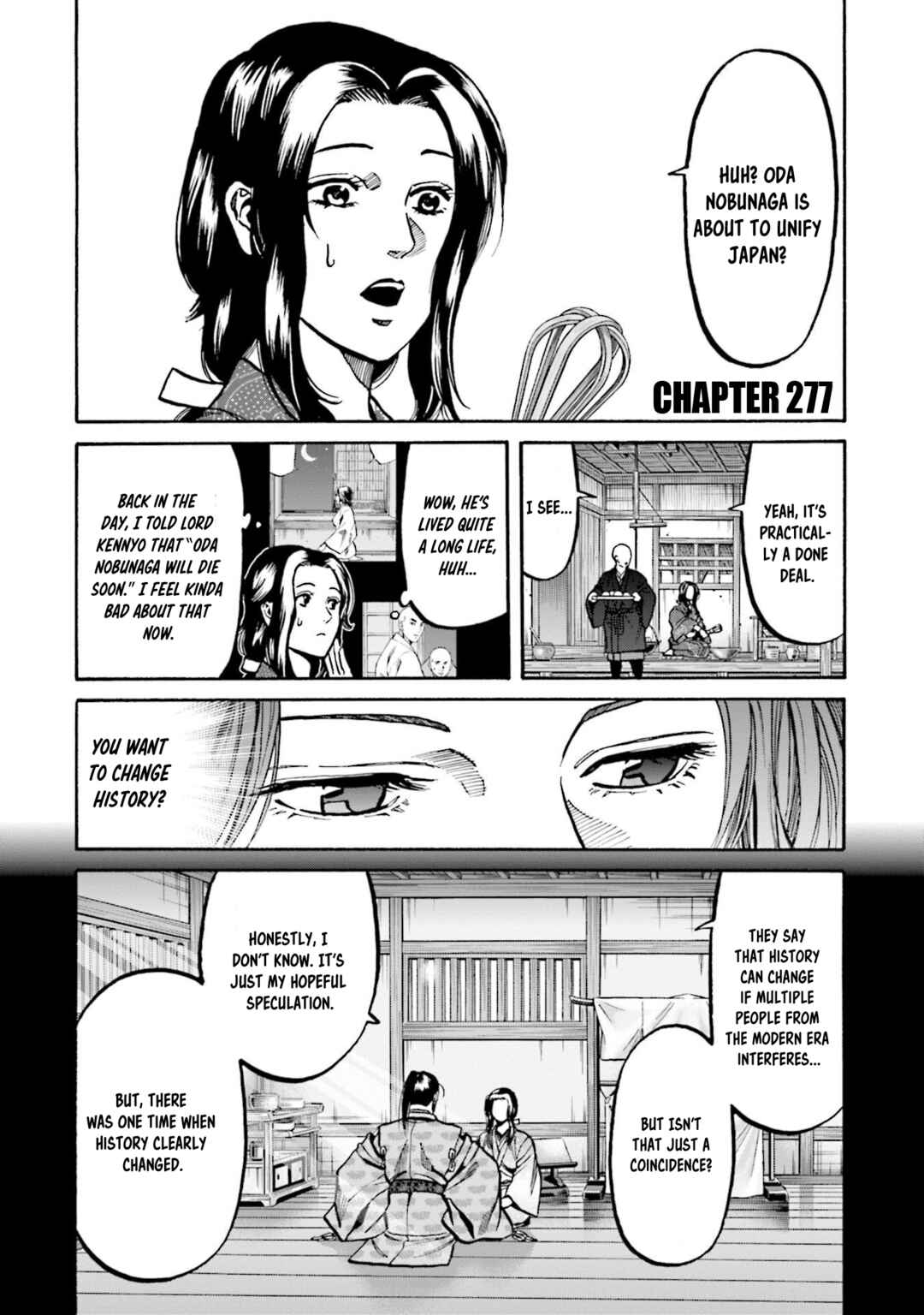 Page 1 Chapter 277 Nobunaga no Chef