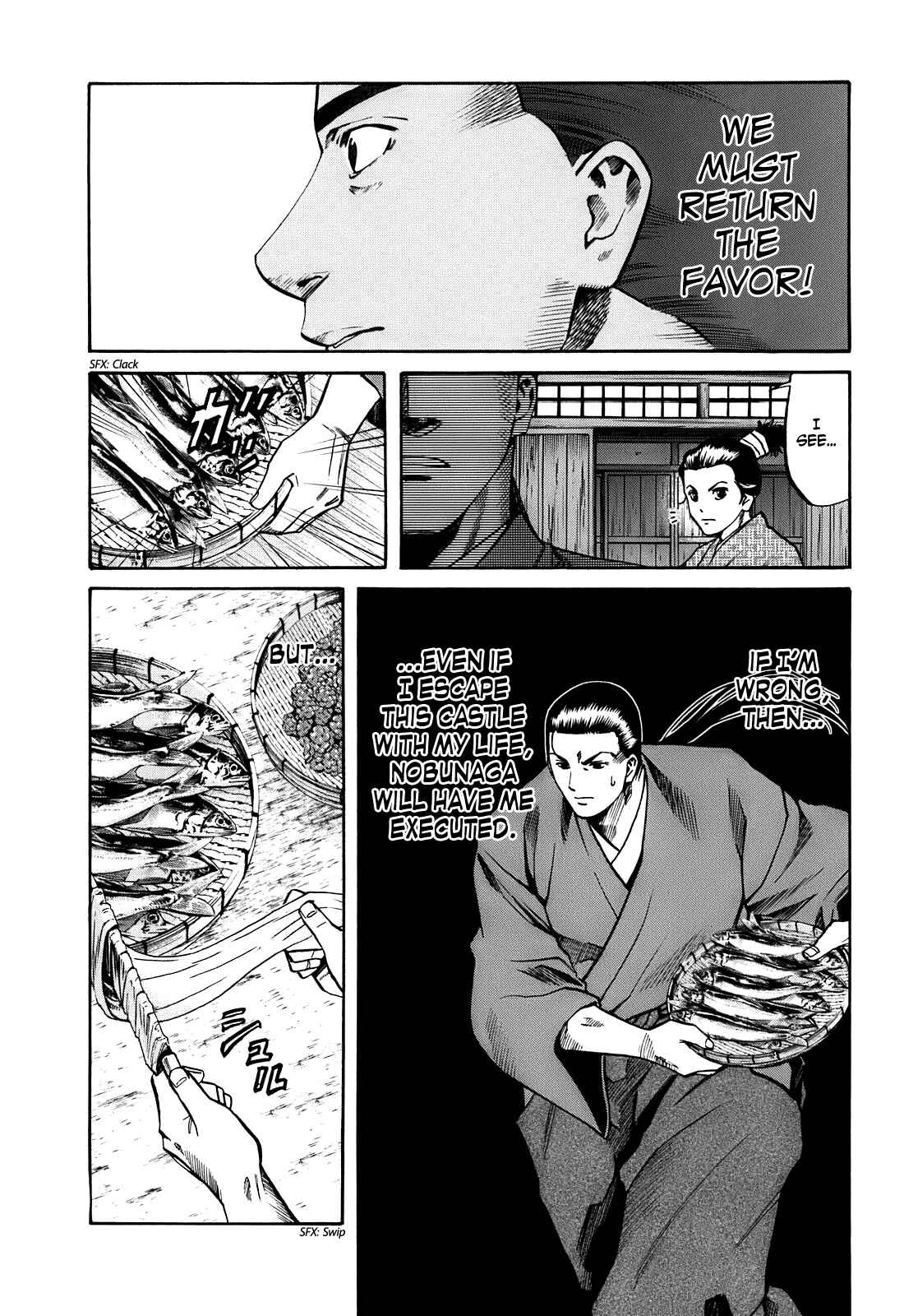 Page 11 Chapter 24 Nobunaga no Chef