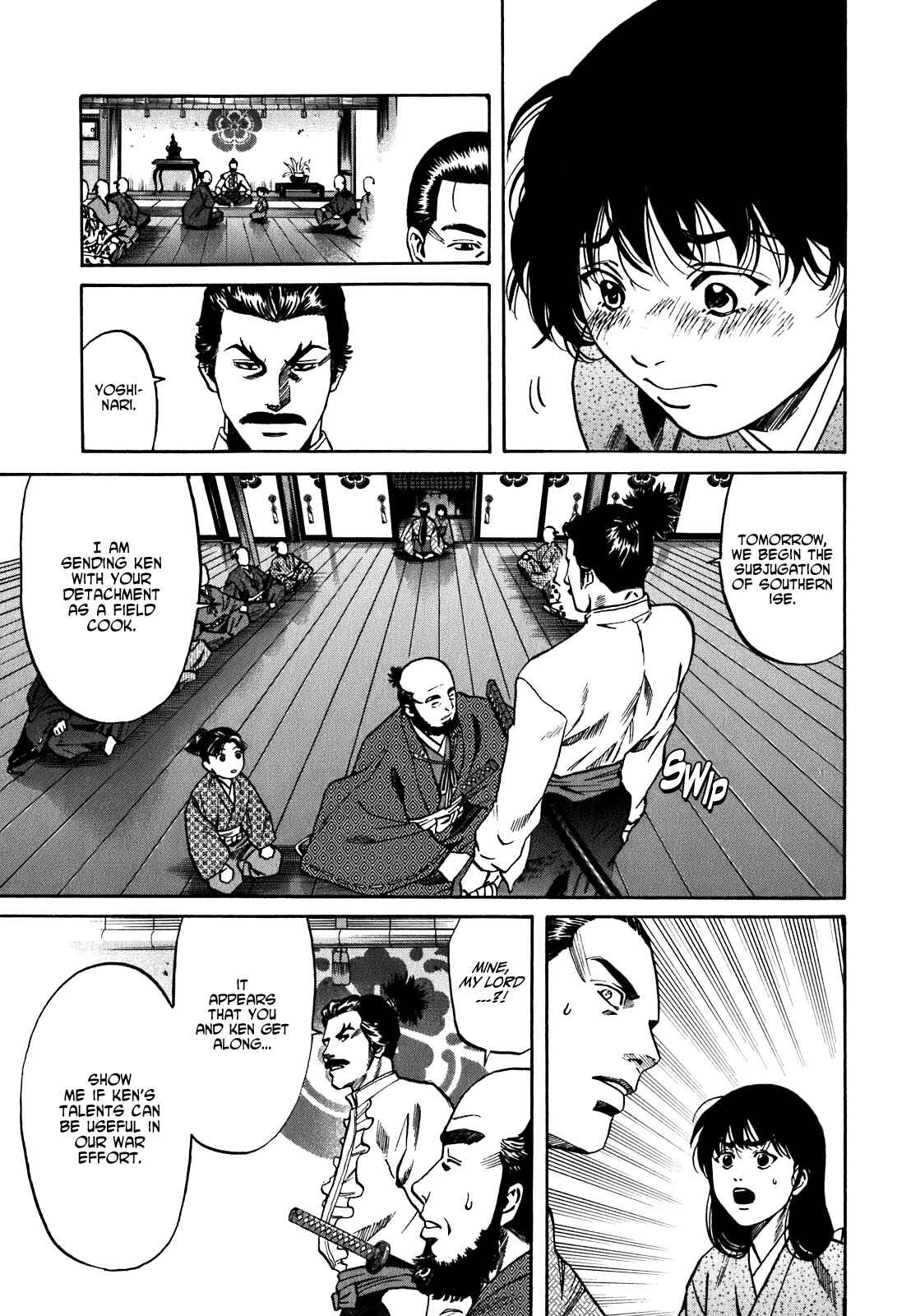 Page 13 Chapter 5 Nobunaga no Chef