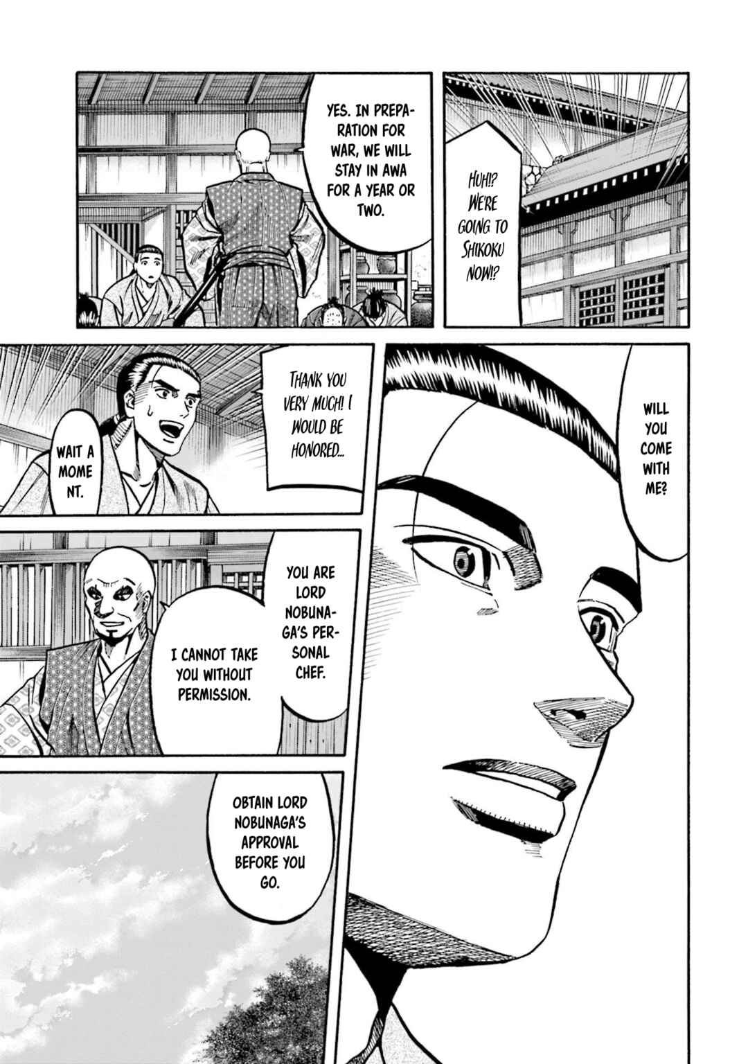Page 16 Chapter 253 Nobunaga no Chef