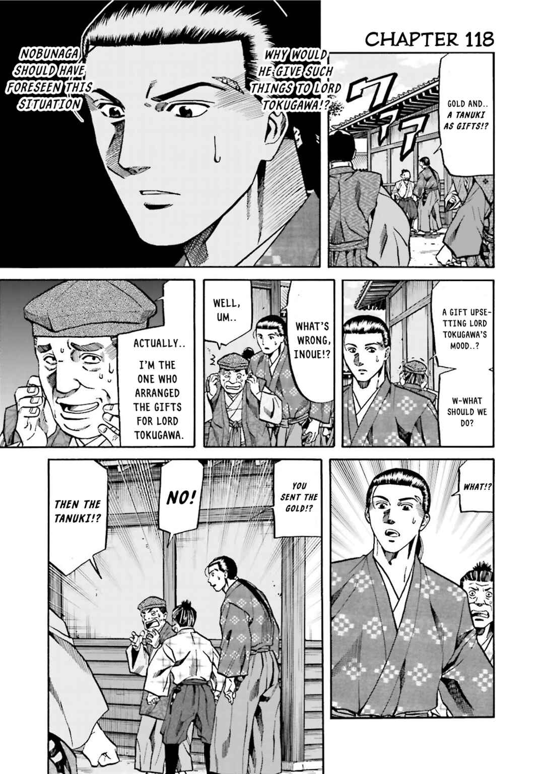 Page 1 Chapter 118 Nobunaga no Chef