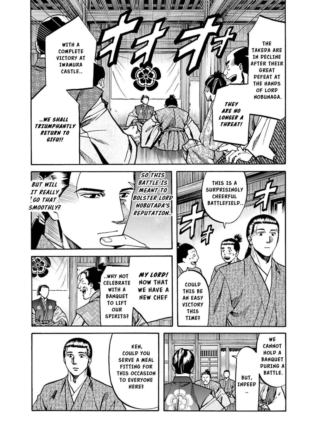 Page 13 Chapter 134 Nobunaga no Chef